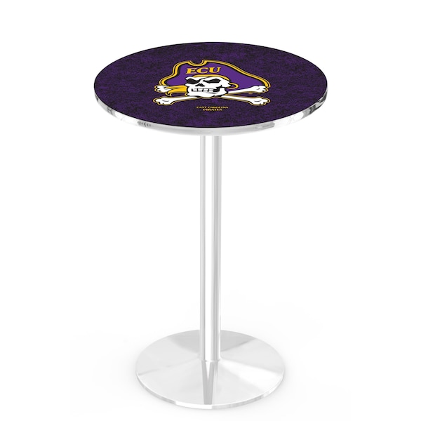 42" Chrome East Carolina Pub Table